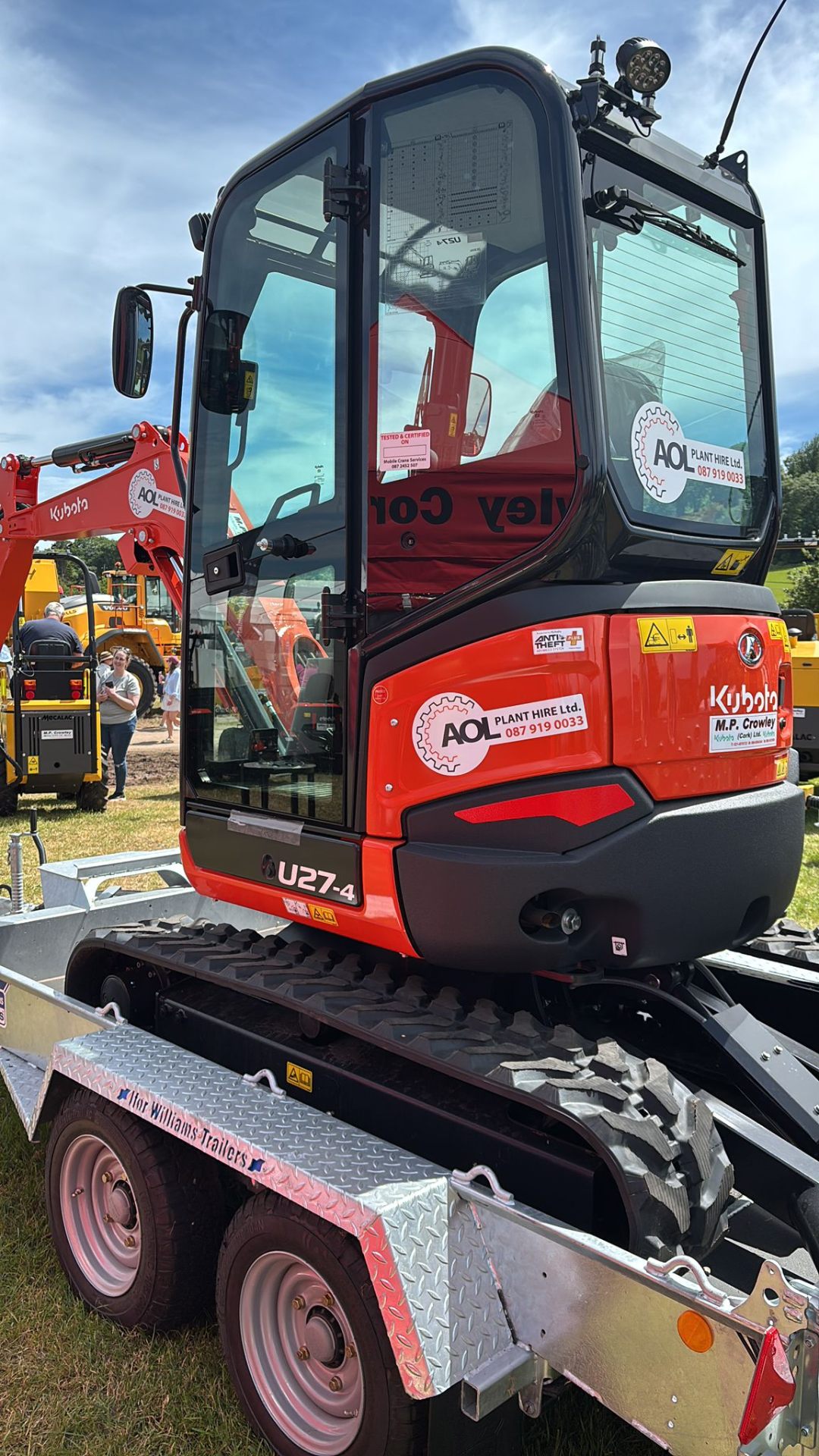 Plant hire delivery — Cork