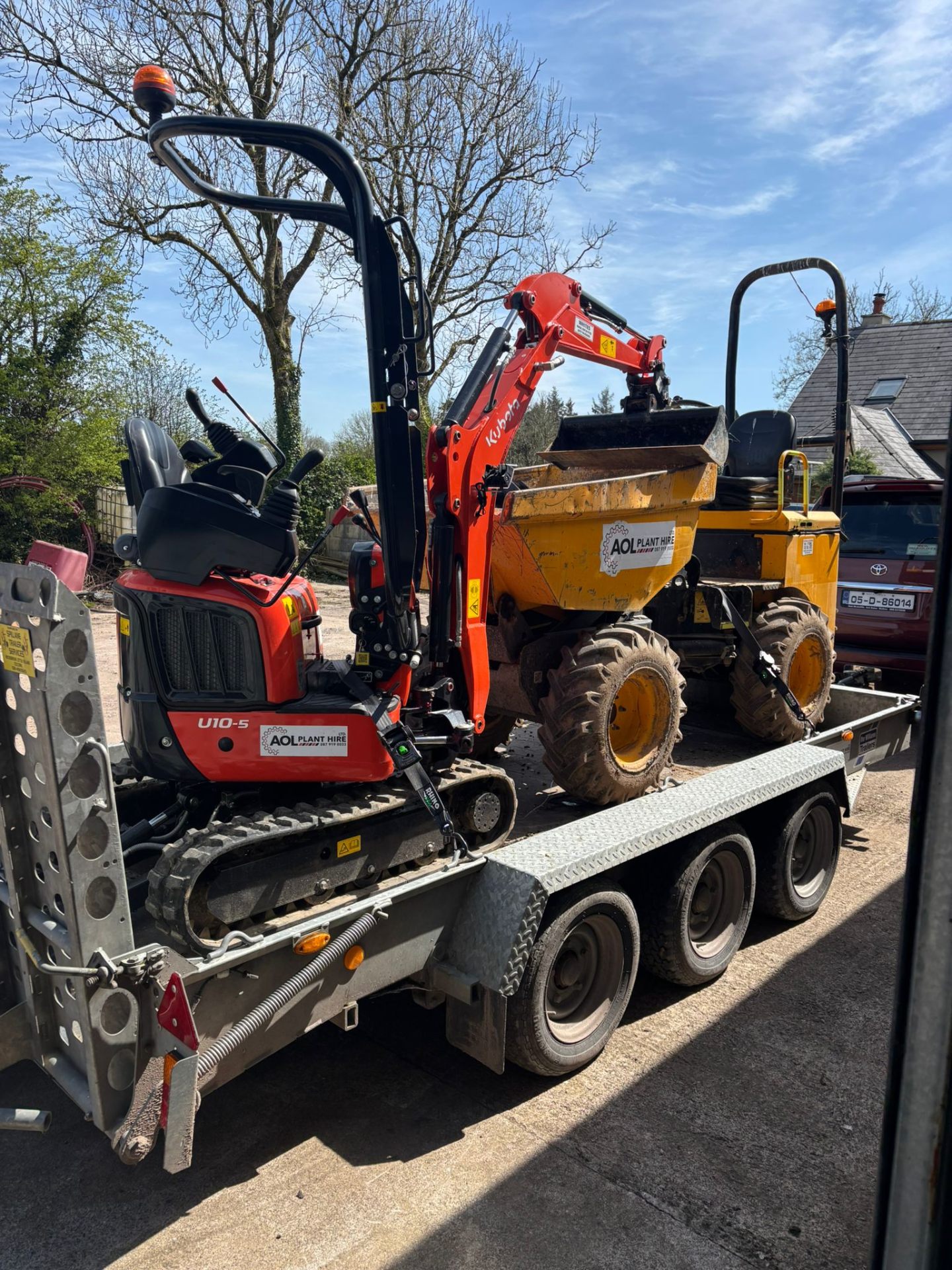 Plant delivery to Cork site