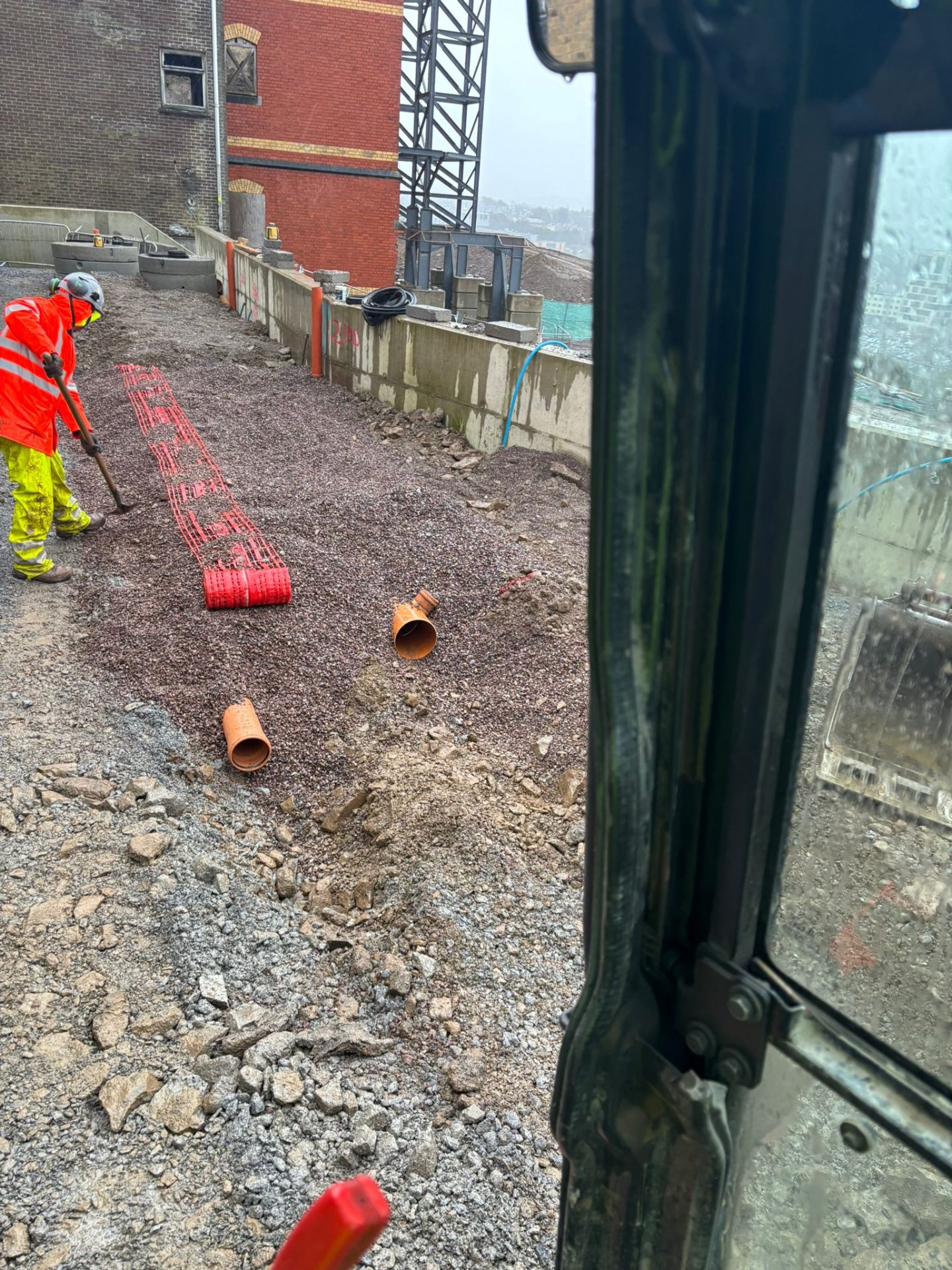 Drainage pipe installation — Cork